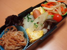 レンコンのオイスターバター炒め