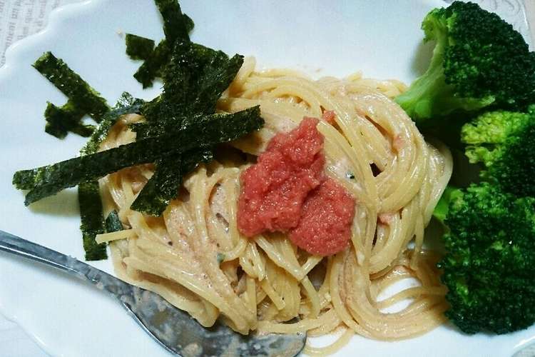 簡単絶品明太子パスタ 冷凍可能お弁当にも レシピ 作り方 By クーガー クックパッド 簡単おいしいみんなのレシピが379万品