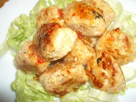 トムヤンクン風味 エスニックつくね