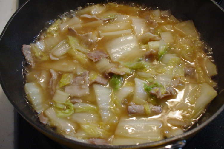 白菜と豚バラのオイスターソース炒め レシピ 作り方 By Yummysunny クックパッド 簡単おいしいみんなのレシピが357万品