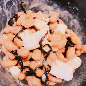 ご飯なしで納豆だけを食べるのだ!