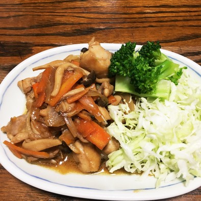 ヨシダソースDE鶏肉のマヨネーズ炒めの写真