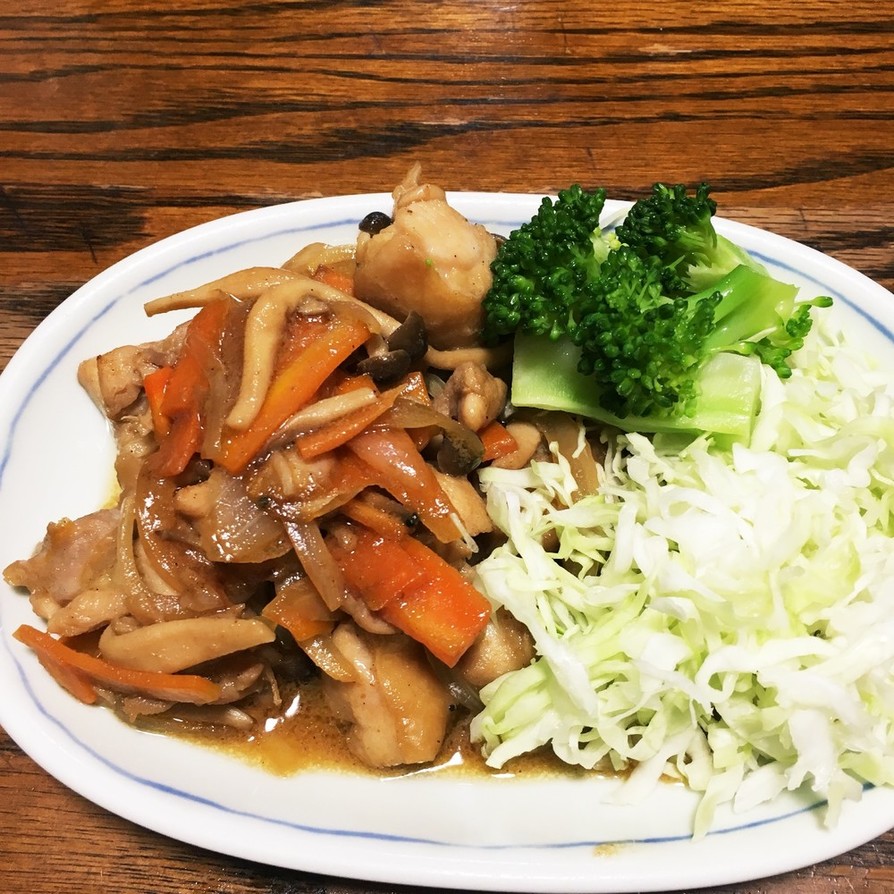ヨシダソースDE鶏肉のマヨネーズ炒めの画像