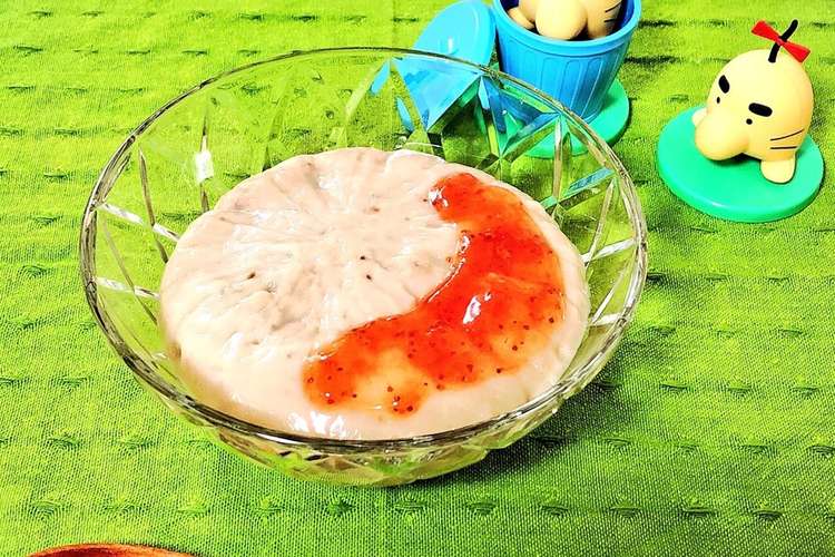 あの味をご家庭で もっちりいちごとうふ レシピ 作り方 By メガネ4 クックパッド 簡単おいしいみんなのレシピが355万品