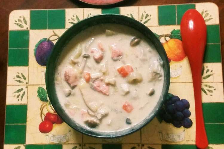 秋の味覚きのこを食べよう マリオシチュー レシピ 作り方 By ちゃんユー クックパッド 簡単おいしいみんなのレシピが363万品