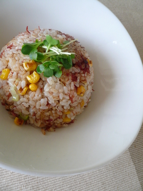 大満足!コンビーフチャーハン☆