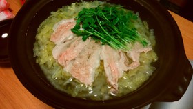 白菜たっぷり♪豚しゃぶ鍋