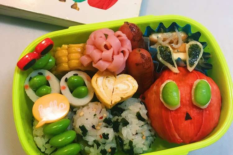 子供が喜ぶ はらぺこあおむし お弁当 レシピ 作り方 By 3mams クックパッド 簡単おいしいみんなのレシピが377万品