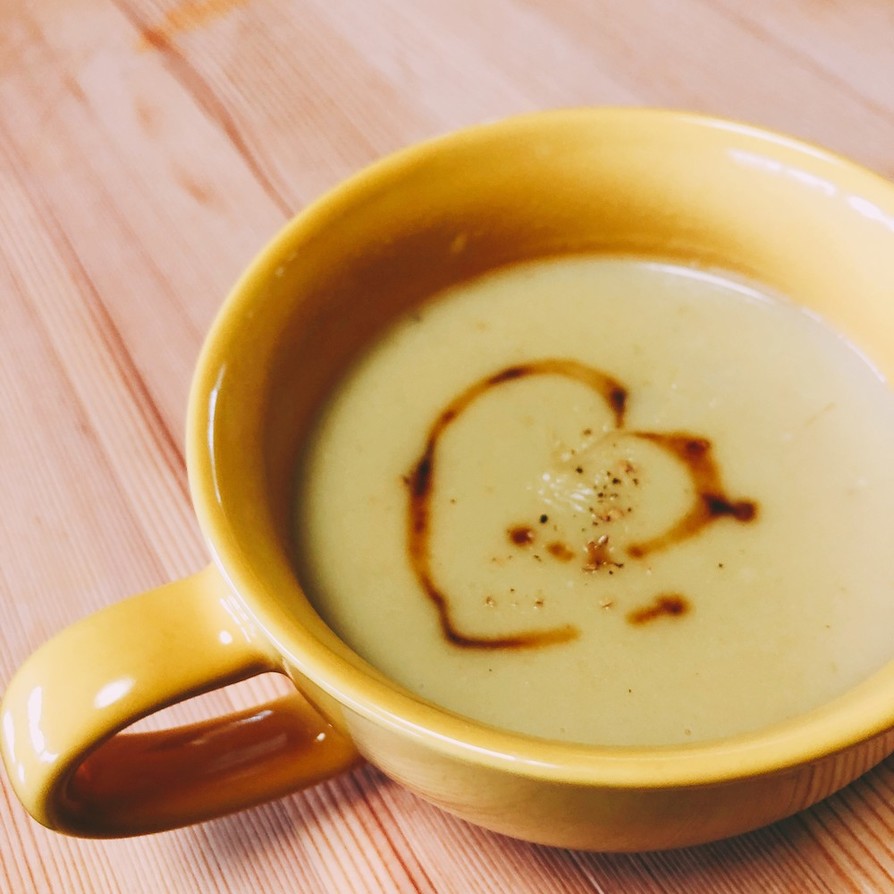 簡単サツマイモスープ ほんのり焼き芋の香の画像