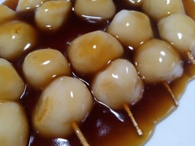 うどん・素麺deもっちもちのおだんご♪