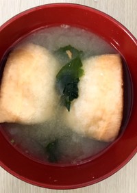 新発田麩のお味噌汁