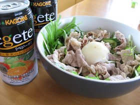 冷しゃぶサラダ♪