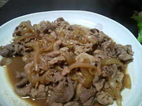 ●しょうが焼肉●
