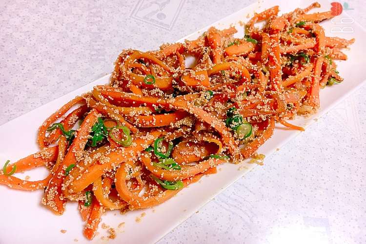 人参と明太子のバター炒め レシピ 作り方 By ジャニーママ クックパッド