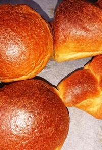 糖質制限大豆粉モチモチ丸パン＆ロールパン