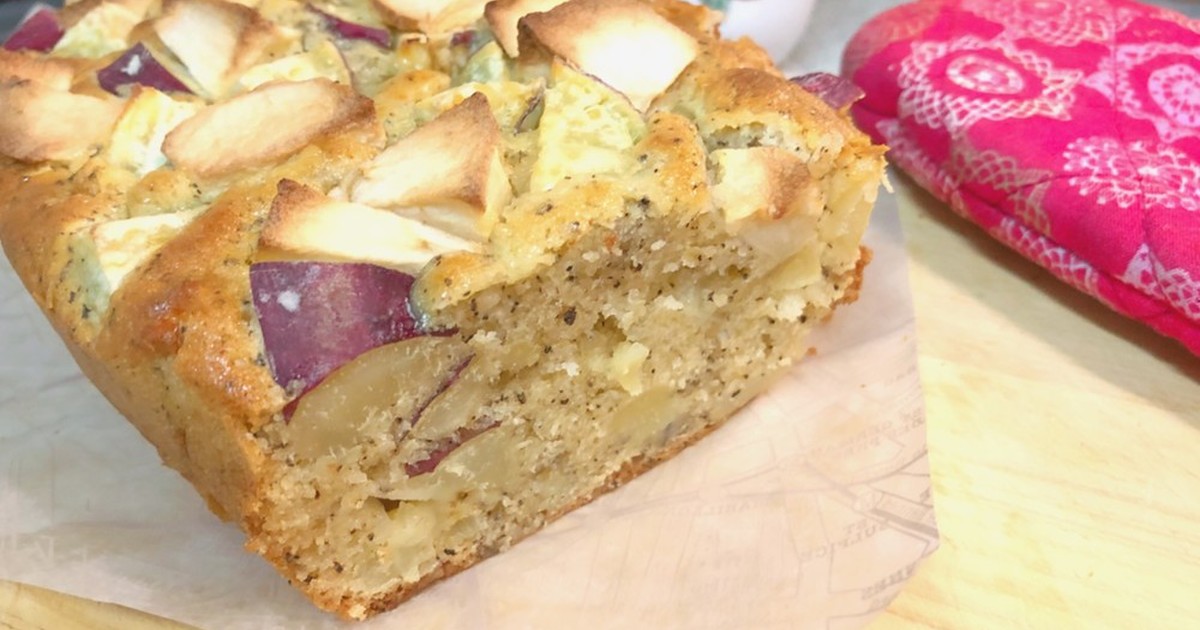 リンゴとサツマイモと紅茶のパウンドケーキ レシピ 作り方 By いっぱいのすぷーん クックパッド