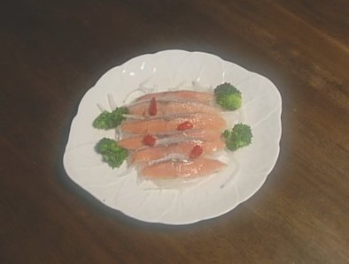 塩鮭の酢漬けの写真