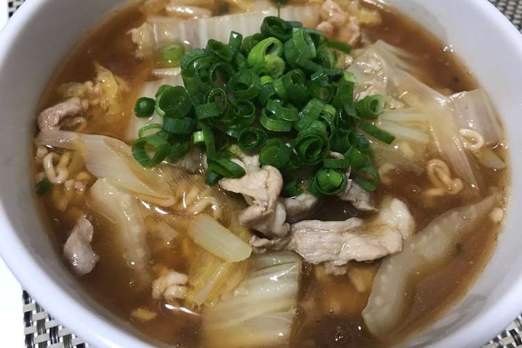 インスタントラーメンであんかけラーメン レシピ 作り方 By ゆき クックパッド