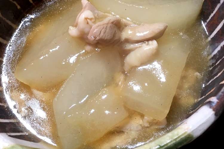 4 5人分 ペロリと食べられる冬瓜の煮物 レシピ 作り方 By Rara14 クックパッド 簡単おいしいみんなのレシピが352万品