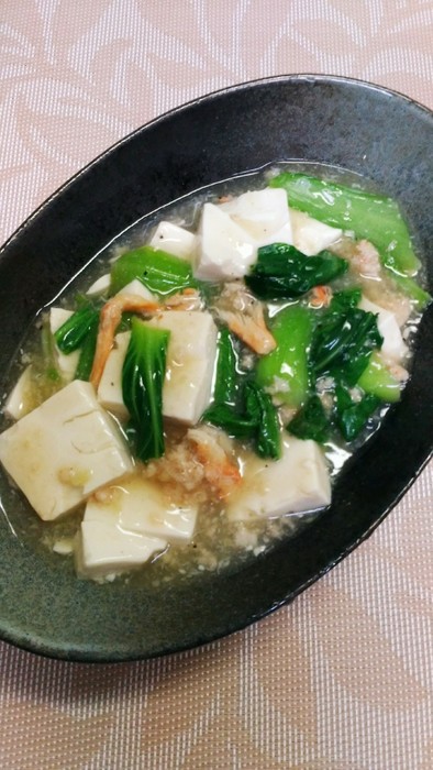 豆腐のカニ餡の写真
