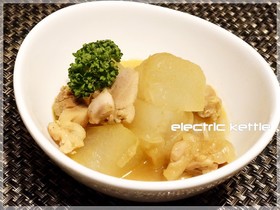 冬瓜と鶏肉のあっさりカレー煮
