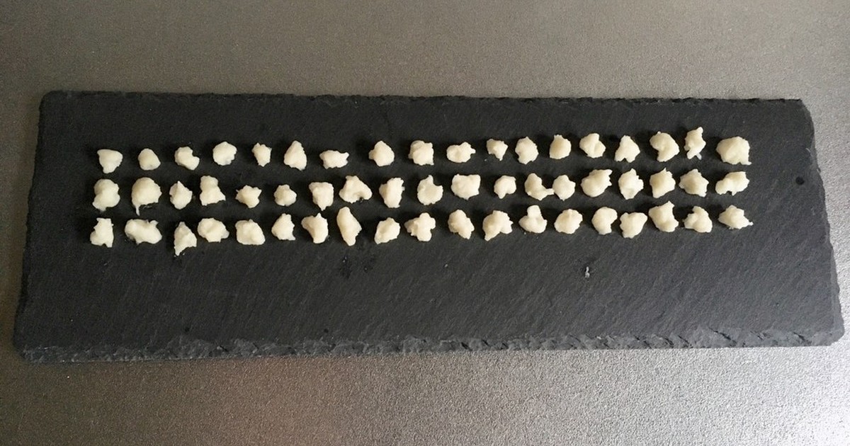 ハトムギ粉でちねり米 犬用 レシピ 作り方 By おもちまい クックパッド