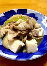 わが家の"カンタン"豚バラ豆腐