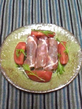 ふきのとうの生ハム巻