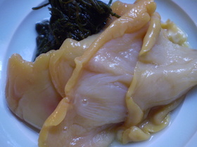 赤貝の酢の物
