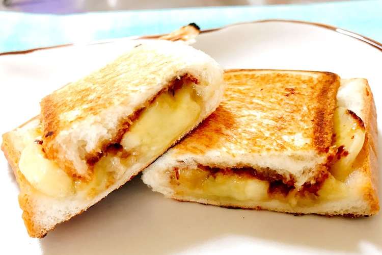 バナナとシナモンのホットサンド レシピ 作り方 By Omemechan クックパッド 簡単おいしいみんなのレシピが354万品