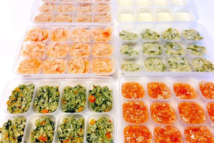 離乳食中期 一気に5品色々煮物 レシピ 作り方 By あちゃママ クックパッド 簡単おいしいみんなのレシピが366万品