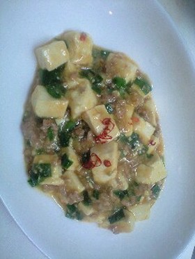うちの麻婆豆腐