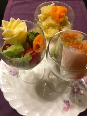 前菜三種盛り