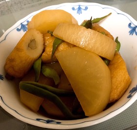簡単家庭料理✨大根とごぼう天の煮物