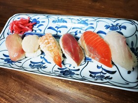 休日に!子供と一緒に!おうちにぎり寿司!