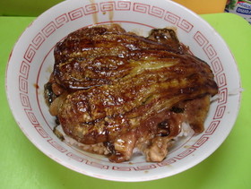 自作の蒲焼きのたれで作る、なすの蒲焼き丼