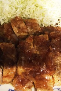 お弁当にも◉こってり甘辛ポークソテー
