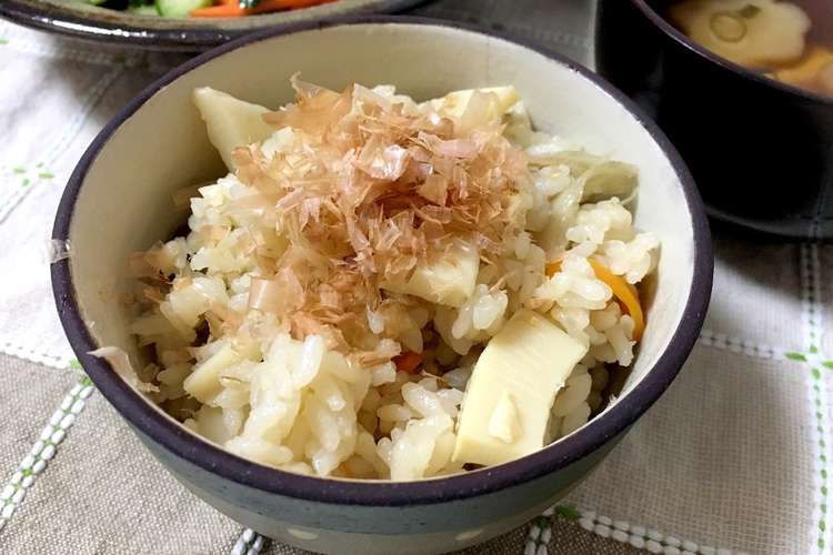 秋を感じる たけのこ ご飯 レシピ 作り方 By 姫 飯 クックパッド 簡単おいしいみんなのレシピが372万品
