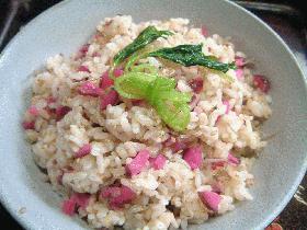 簡単★ヘルシー じゃことしば漬けの混ぜご飯