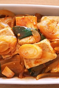 [韓国料理] 豆腐の煮物