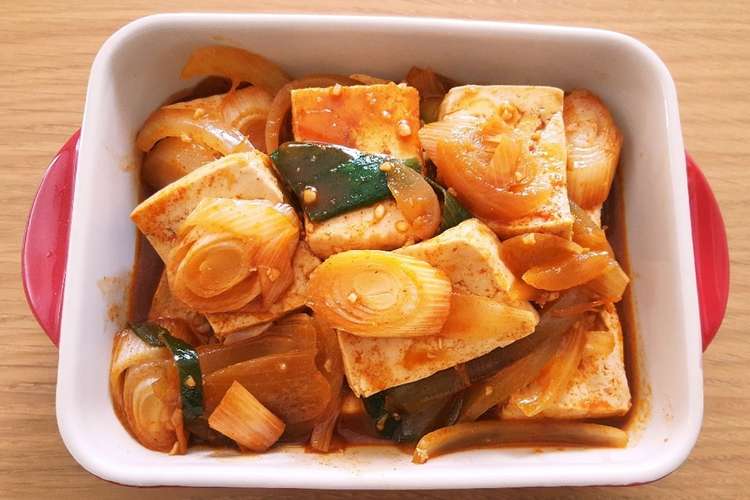 韓国料理 豆腐の煮物 レシピ 作り方 By Monaresa7 クックパッド 簡単おいしいみんなのレシピが360万品