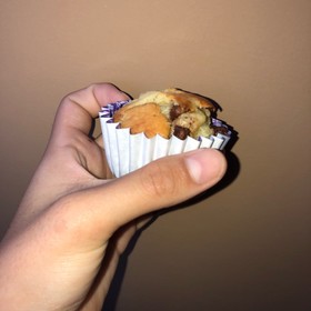 バター不使用!!チョコバナナカップケーキ