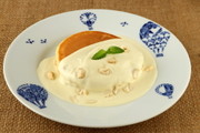 青汁で!トロピカルクリームパンケーキの写真