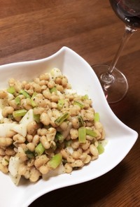 白インゲン豆と蕪のハーブソテー