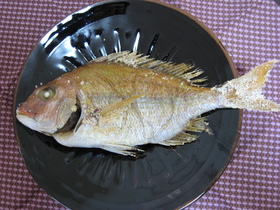 お祝いに☆メデタイ☆焼鯛
