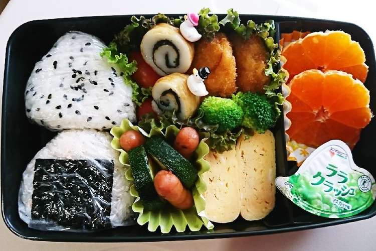 小学4年生男子 普通のおにぎりお弁当 レシピ 作り方 By れいすぴなー クックパッド 簡単おいしいみんなのレシピが371万品