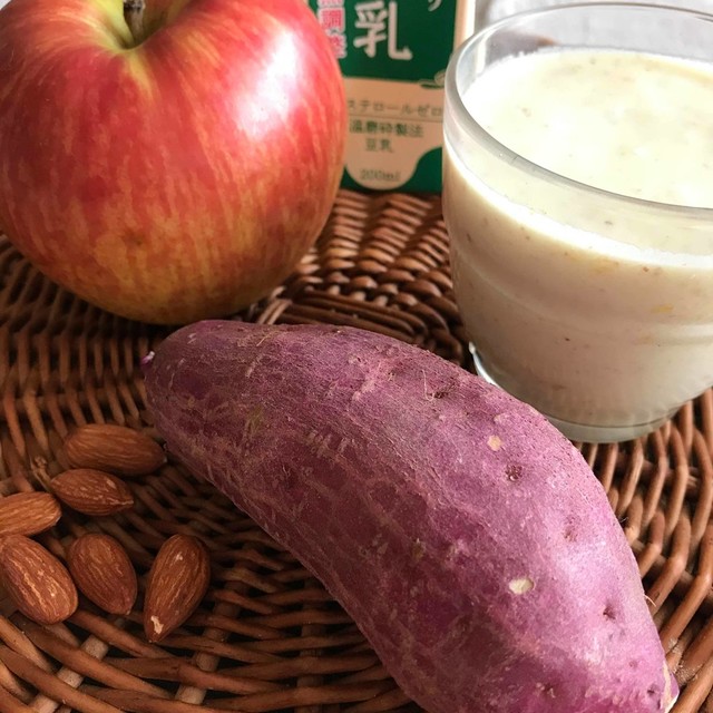 さつまいもとりんごをつかったスムージー レシピ 作り方 By くまもと５ツ星 クックパッド