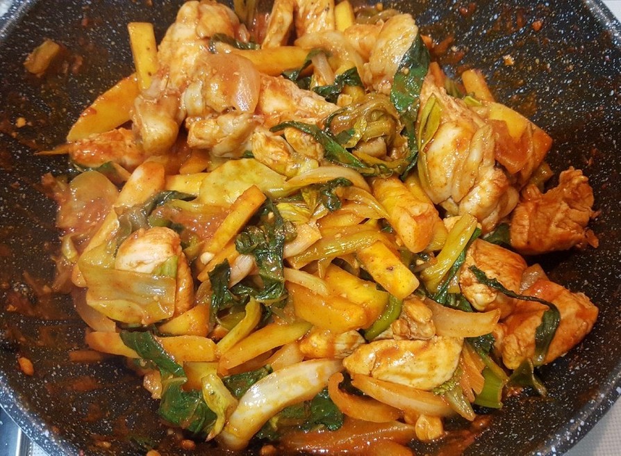 [韓国料理] タッカルビの画像