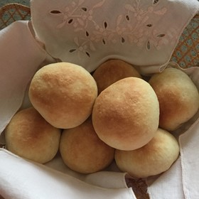ふわふわ簡単パン
