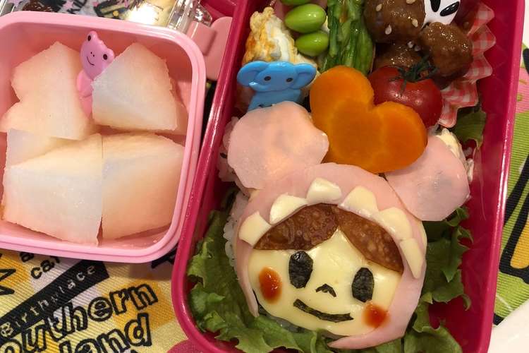 赤ちゃんマン キャラ弁 レシピ 作り方 By さゆママ クックパッド